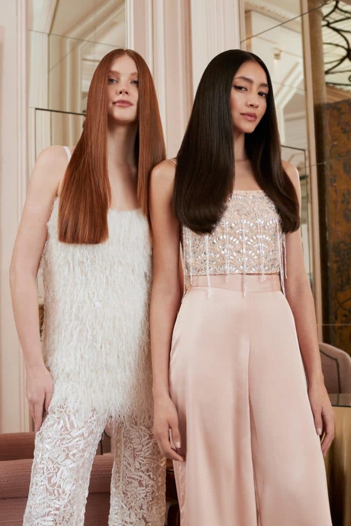 Cabello tratado con keratina Alfaparf