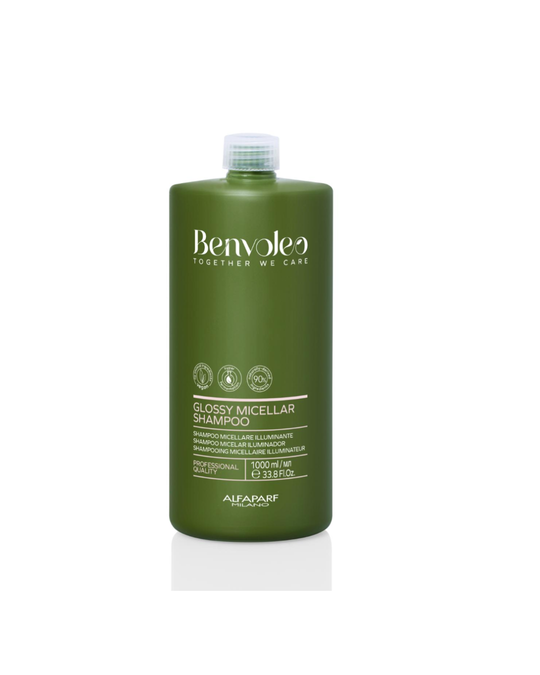 Glossy Micellar Shampoo 1000ml: imagen 1