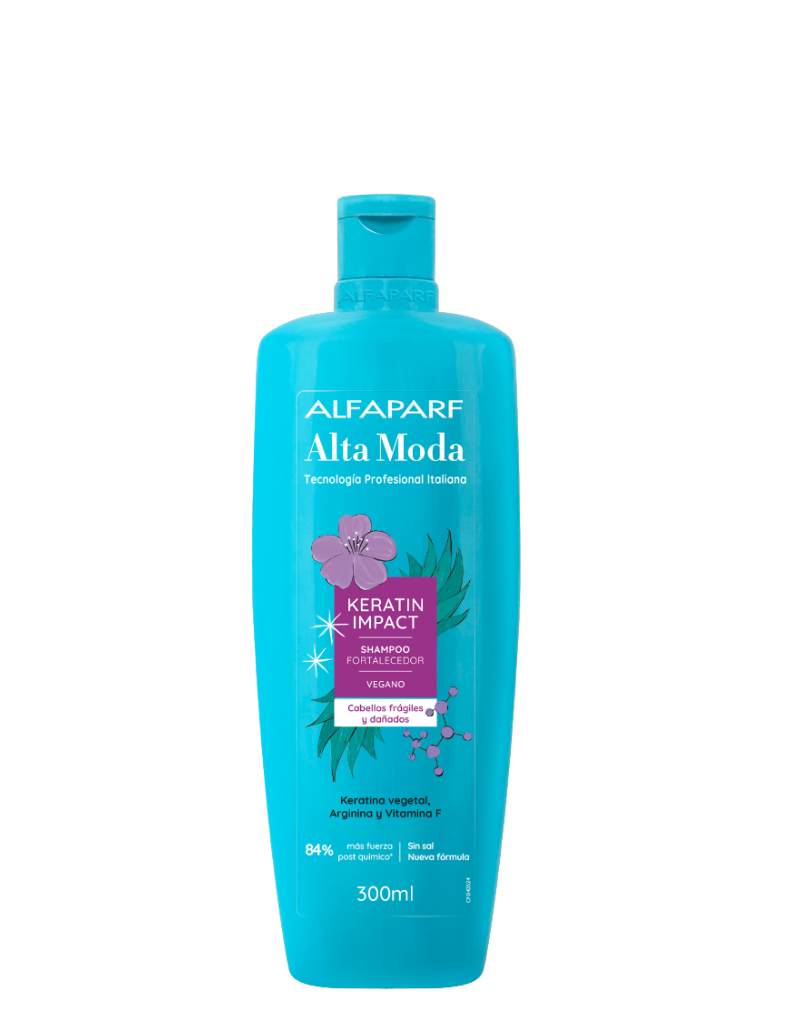 Keratin Impact Shampoo 300ml: imagen 1